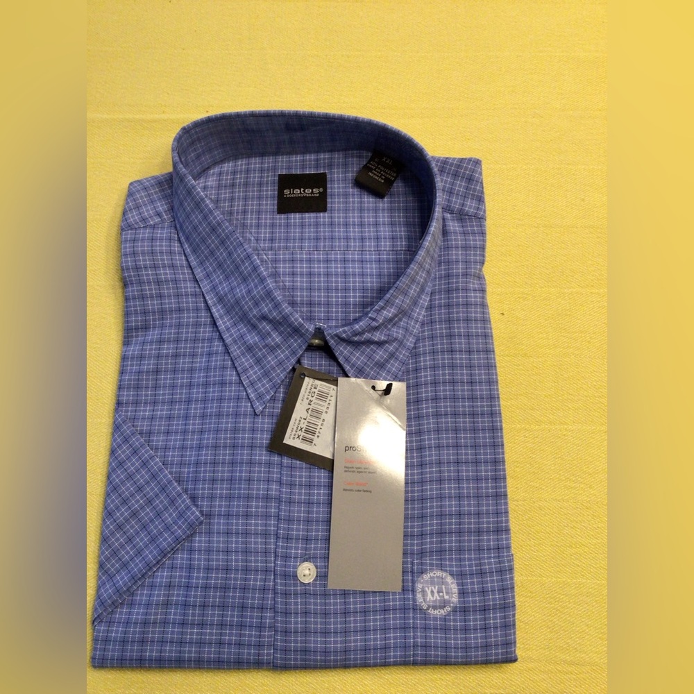NWT Men’s SLATES s/s shirt by Dockers